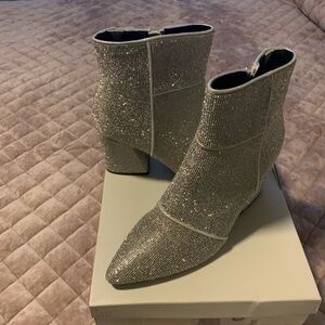 a new day Silver Heeled Boots